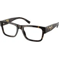 Prada Uomo Prada PR 15YV 2AU1O1 Montature da vista Acetato Havana  Squadrata