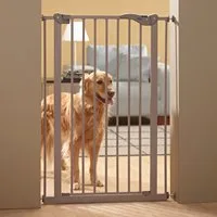 Savic Dog Barrier 2 - l min. 75 - max. 84 cm x H 107 cm – Marrone