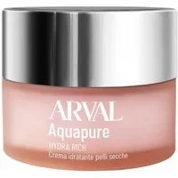 Arval Aquapure Hydra Rich - Crema Idratante per Pelli Secche 50 Ml