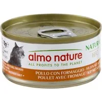 Almo Nature 24 x 70 g HFC Natural - HFC Pollo con Formaggio
