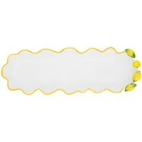 Piatto da portata ovale 36,5 cm ceramica Limoni