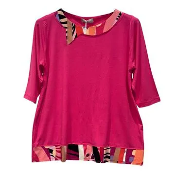MAGLIA DONNA MANICA 3/4 KARTIZA 63210 – Nero