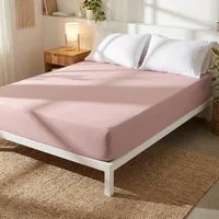 Lenzuolo con angoli matrimoniale rosa Datex
