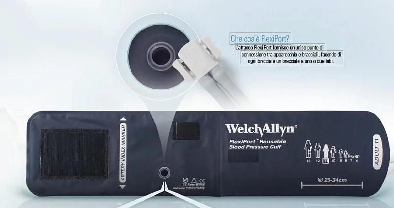 Bracciale Welch Allyn riutilizzabile con FlexiPort - adulti piccolo – Bambino