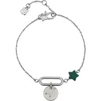 Bracciale con stella e pendente "Cancro"