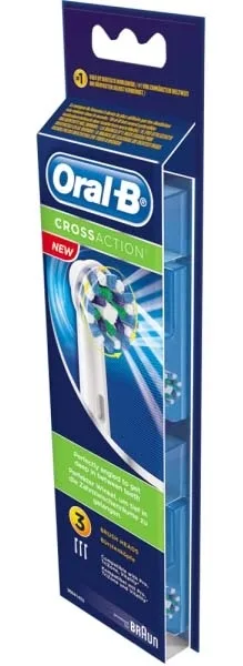 Testina Spazzolino Oral-B Crossaction EB50-3 - 3 pz.