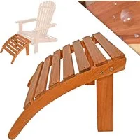 Voetsteun Acaciahout voor Adirondack Tuinstoel – 46x32x48cm