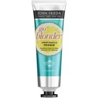 John Frieda Go Blonder Maschera Rinforzante prima e dopo la schiaritura 100ML – Donna