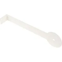 Staffa per il fissaggio a parete del tiragraffi - Ø 8,5 x L 35 cm – Bianco
