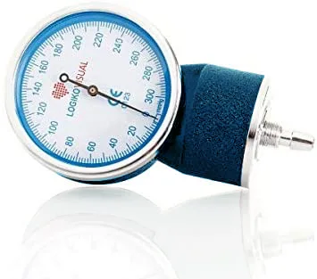 Manometro Colore Blu
