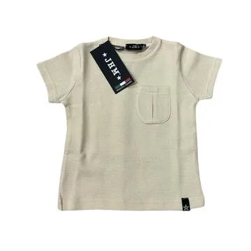 T-SHIRT BAMBINO NIDO DAPE JHM 61MB83 – Beige