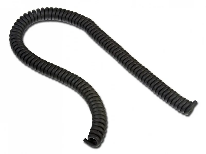 Spirale gomma nera (2,5 metri=42/46 spire)