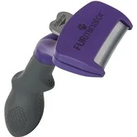 deShedding FURminator per gatti - M/L gatto / pelo lungo – Blu