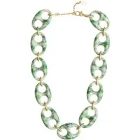 Collana catena con stampa python