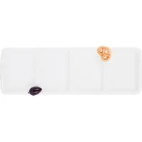 Antipastiera 4 scomparti ceramica Salatini