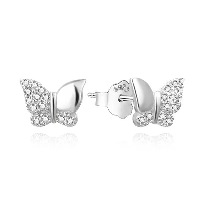Agato Orecchini argento farfalle AGUP3508 — Orecchini – Donna