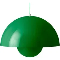 Flowerpot VP2 Suspension Signal Green – Verde