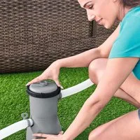 Pompa filtro a cartuccia tipo II da 3028 L/h piscina Bestway