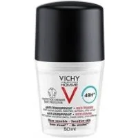 Vichy Homme Deodorante Roll-On 48H Anti Macchie 50 ml – Uomo