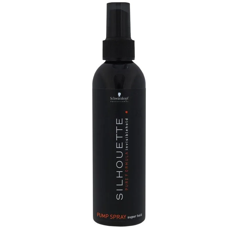 Schwarzkopf Silhouette Pump Spray fissante protettivo volumizzante — Spray per capelli