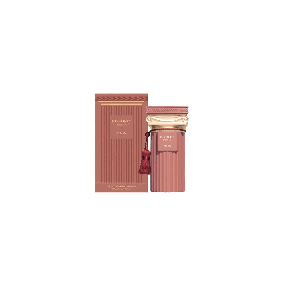 Afnan Historic Doria 100 ml Unisex — Eau de Parfum – Rosa