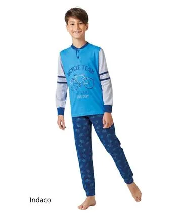 Pigiama da bambino in jersey di cotone Il Granchietto GP4145 – 9 / 10 anni