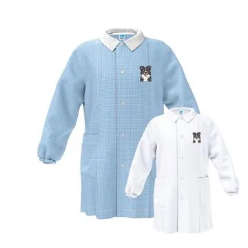 GREMBIULE ASILO BAMBINO SIGGI 33GR4191 CANE – Blu