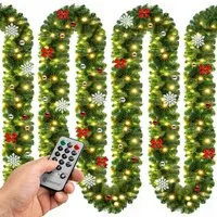 Kerstverlichting 80 LED Warmwit 5 Meter – 28x28x500cm