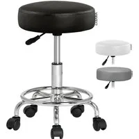 Rolkruk Hoogte Verstelbaar Zwart 360° – 50x65x50cm