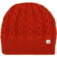 Cappellino di lana rosso – Donna