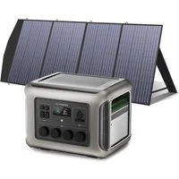 ALLPOWERS R2500 Estaci¨®n de Energ¨ªa Port¨¢til 2500W 2016Wh - R2500+1*(SP033 Panel Solar 200W)