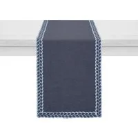 Runner 50x150 cm bordato – Blu