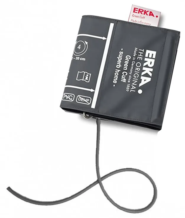 Bracciale ERKA D-Ring Superb HOME grigio tubo singolo con velcro - Mis.5  025.44993