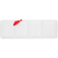 Antipastiera 4 scomparti ceramica pesce Sea