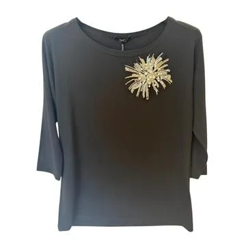 T-SHIRT DONNA MANICA TRE QUARTI KARTIZA 265010 – Argento