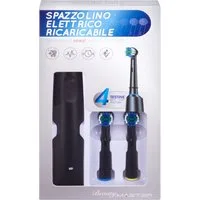 Spazzolino elettrico ricaricabile con 4 testine