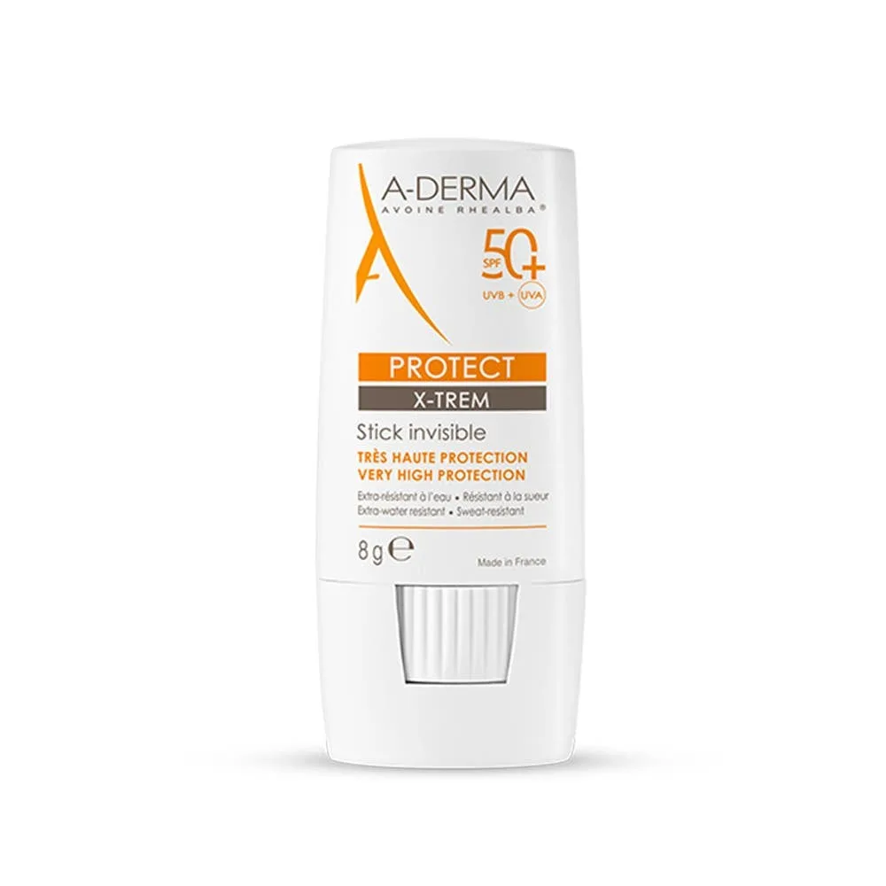A-Derma Protect X-Trem Invisibile SPF 50+ 8 g — Stick Solare