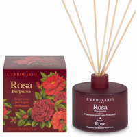 L'Erbolario Rosa Purpurea Fragranza Per Legni Profumati 200 ml