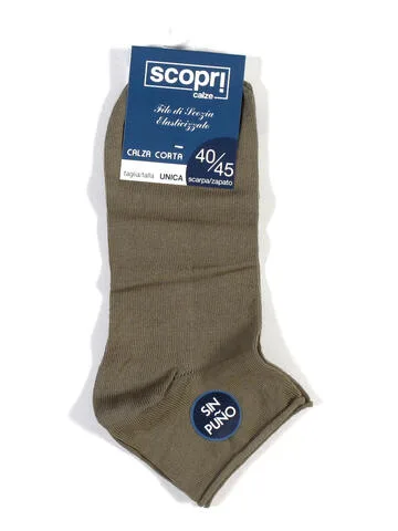 CALZINO CORTO UOMO SMOLLATO SCOPRI CALZE CLIP (1 PAIO) – Grigio