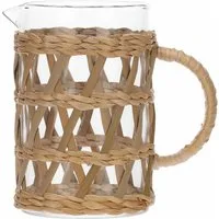 Caraffa in vetro e rattan Incanto di Pasqua – L