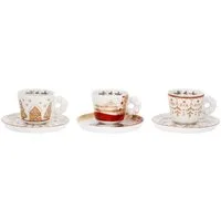 Set 6 tazzine espresso in porcellana Thunland