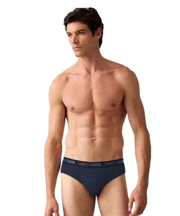 Slip uomo in cotone elasticizzato Enrico Coveri ES1330
