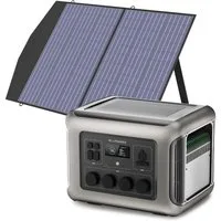 ALLPOWERS Generador Solar 2500W (R2500 + SP027 Panel Solar 100W)