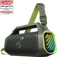 Boom 2 Plus | Bluetooth-Lautsprecher mit mächtigem Bass für Draußen Adventure Green / Boom 2 Plus – Verde