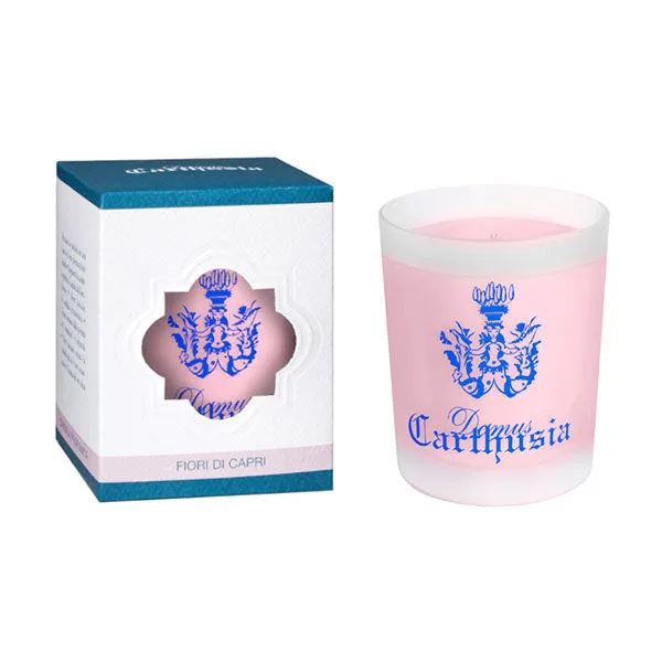 Carthusia Fiori di Capri Mughetto Ylang Ylang 70g — Candela Profumata