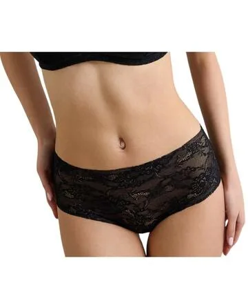 Panty donna pizzo taglio laser Jadea 8023 – Bianco · M