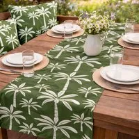 Runner da esterno 40x130 cm palme verde