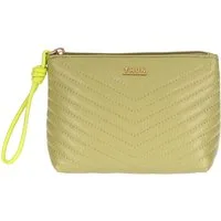 Trousse matelassé, verde pistacchio