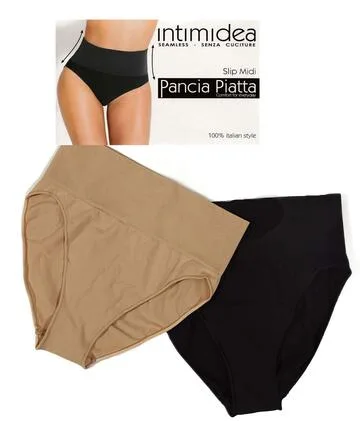 Slip midi pancia piatta in microfibra senza cuciture Intimidea 312270 – Donna