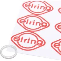 ELRING Guarnizione Tappo Coppa Olio Alluminio 238.708 Anello tenuta, Vite spurgo olio BMW,CHEVROLET,LAND ROVER,3 Limousine (E46),5 Limousine (E60)
